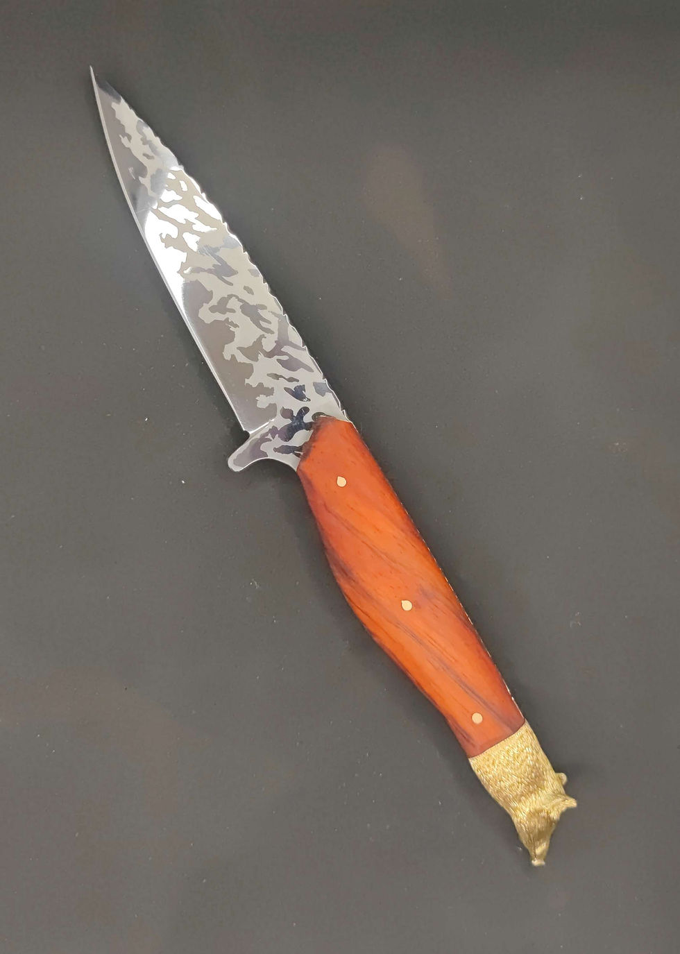 Miniature : Couteau fixe tête de Sanglier 