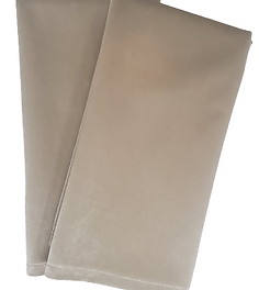 20x20 Satin Velvet Collection - Champagne