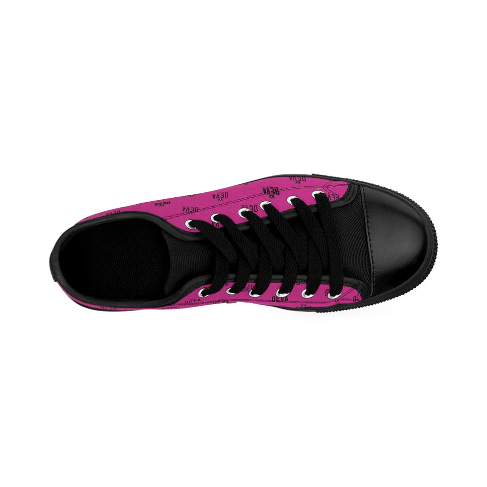 Thumbnail: Devizies Skater Sneakers (Hot Pink)