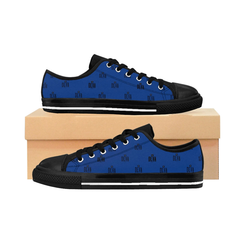 Thumbnail: Devizies Skater Sneakers (Royal Blue)
