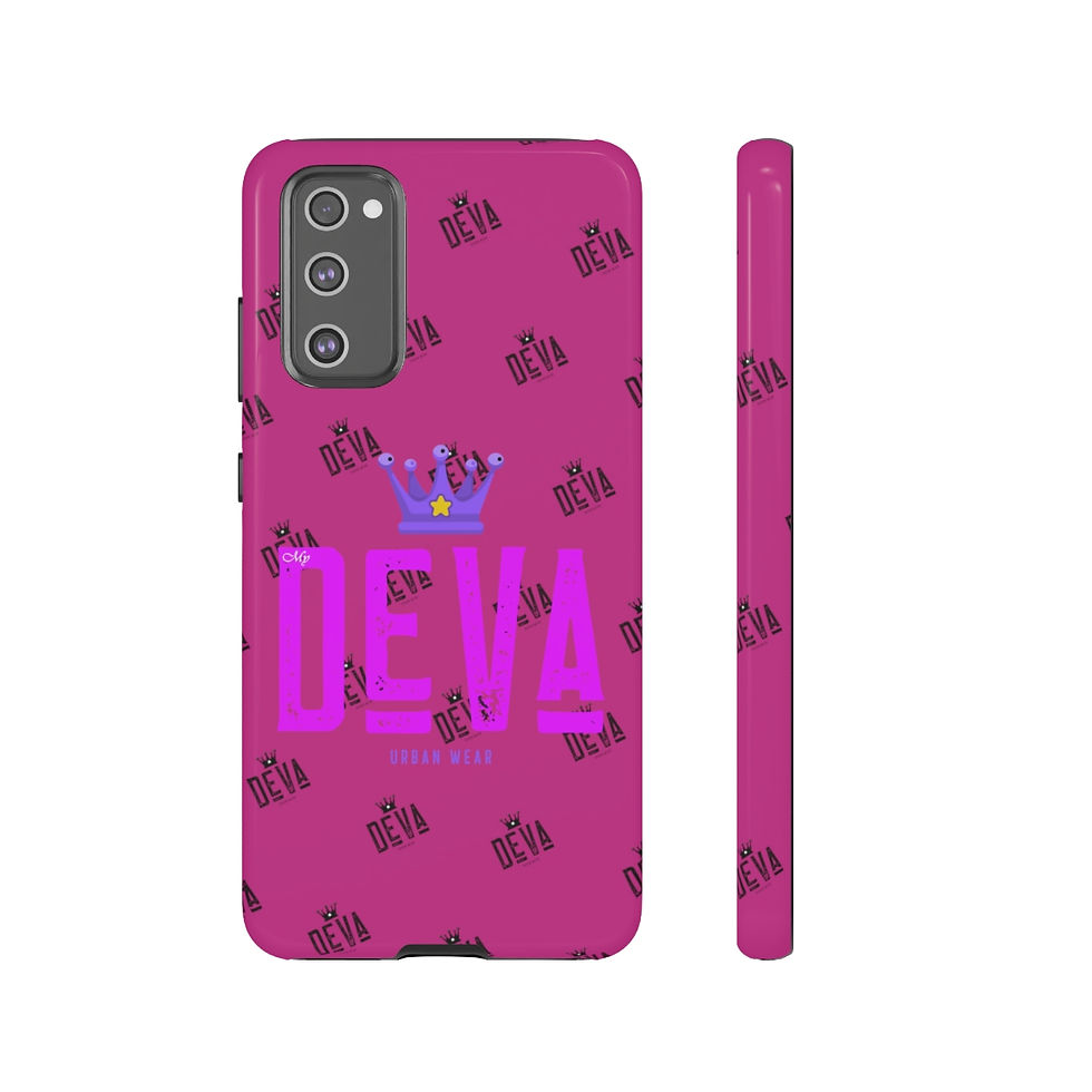 Thumbnail: Deva Tough Impact Resistant iPhone Android Cases (Hot Pink)