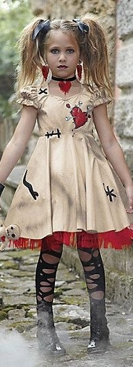 Little DEVA Voodoo Doll Witch Doctor Costume