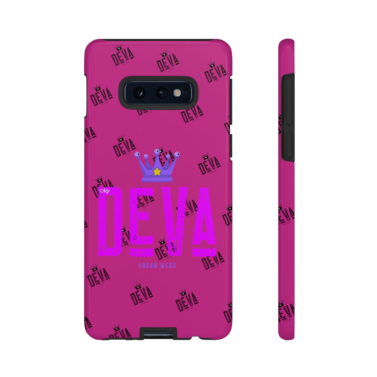 Deva Tough Impact Resistant iPhone Android Cases (Hot Pink)