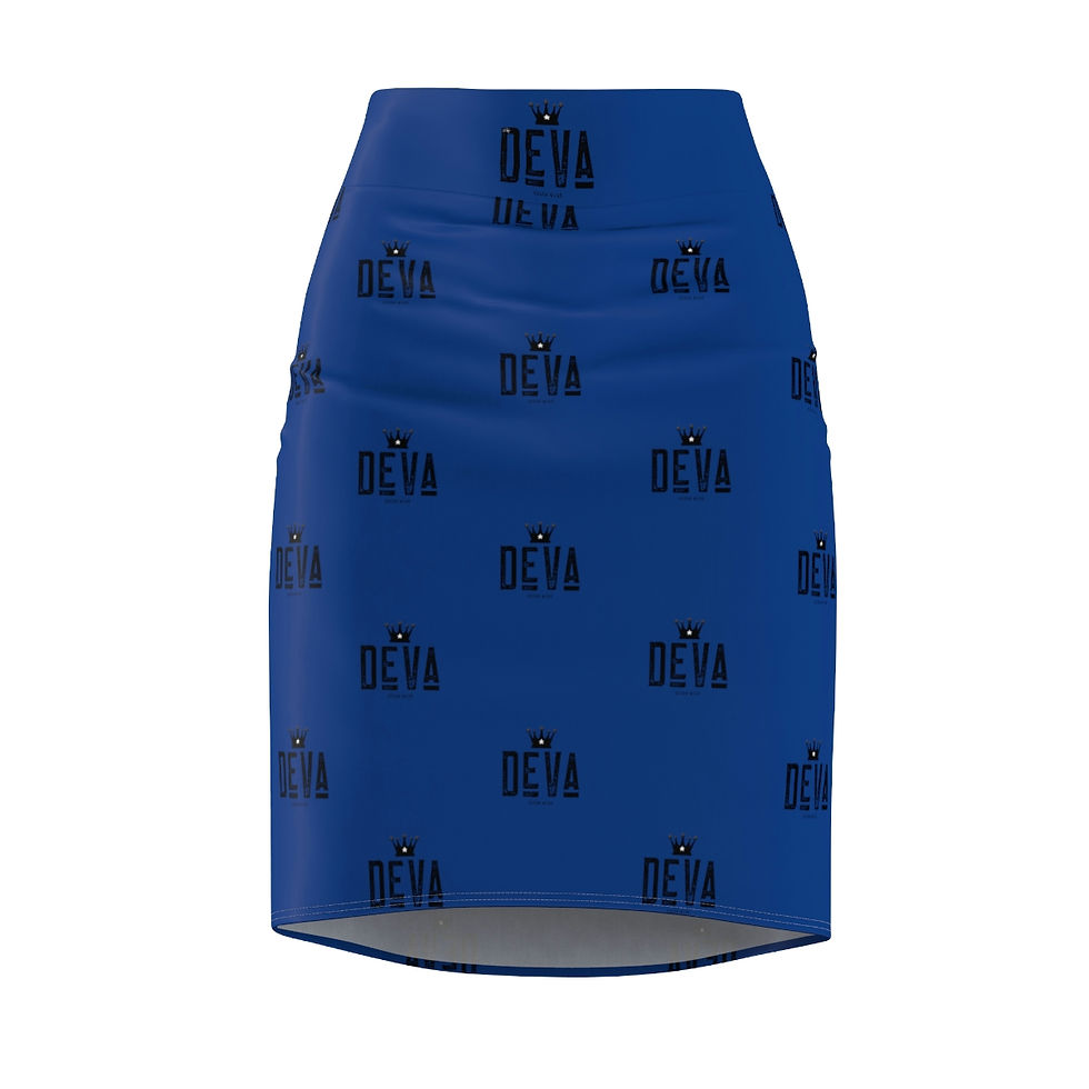 Thumbnail: Deva Pencil Skirt (Royal Blue)