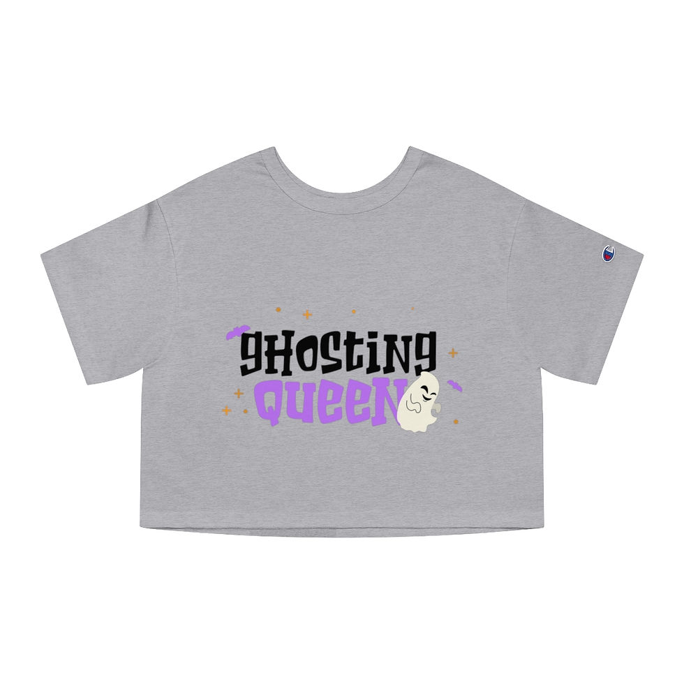 Miniatura: Champion DEVA Ghosting Queen Cropped T-Shirt