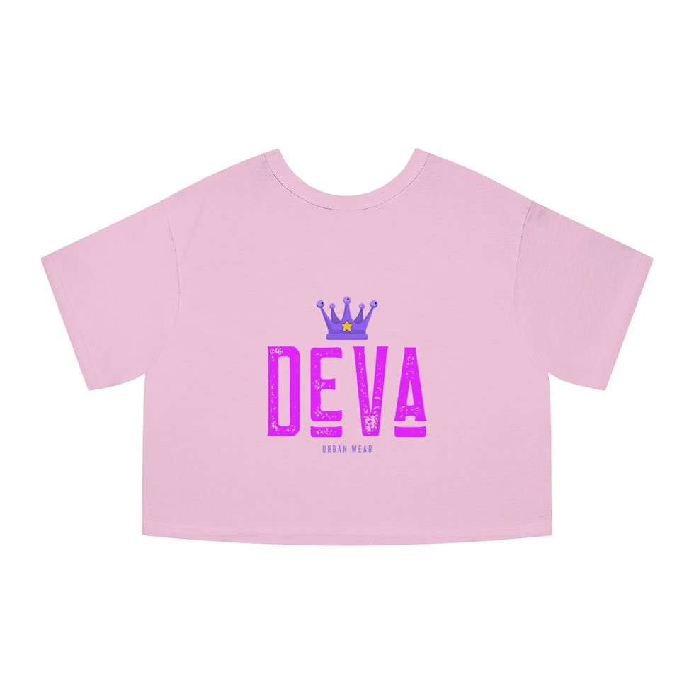 Thumbnail: DEVA B*tch Champion Cropped T-Shirt