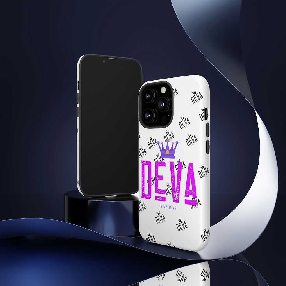 Thumbnail: Deva Tough Impact Resistant iPhone Android Cases (White)