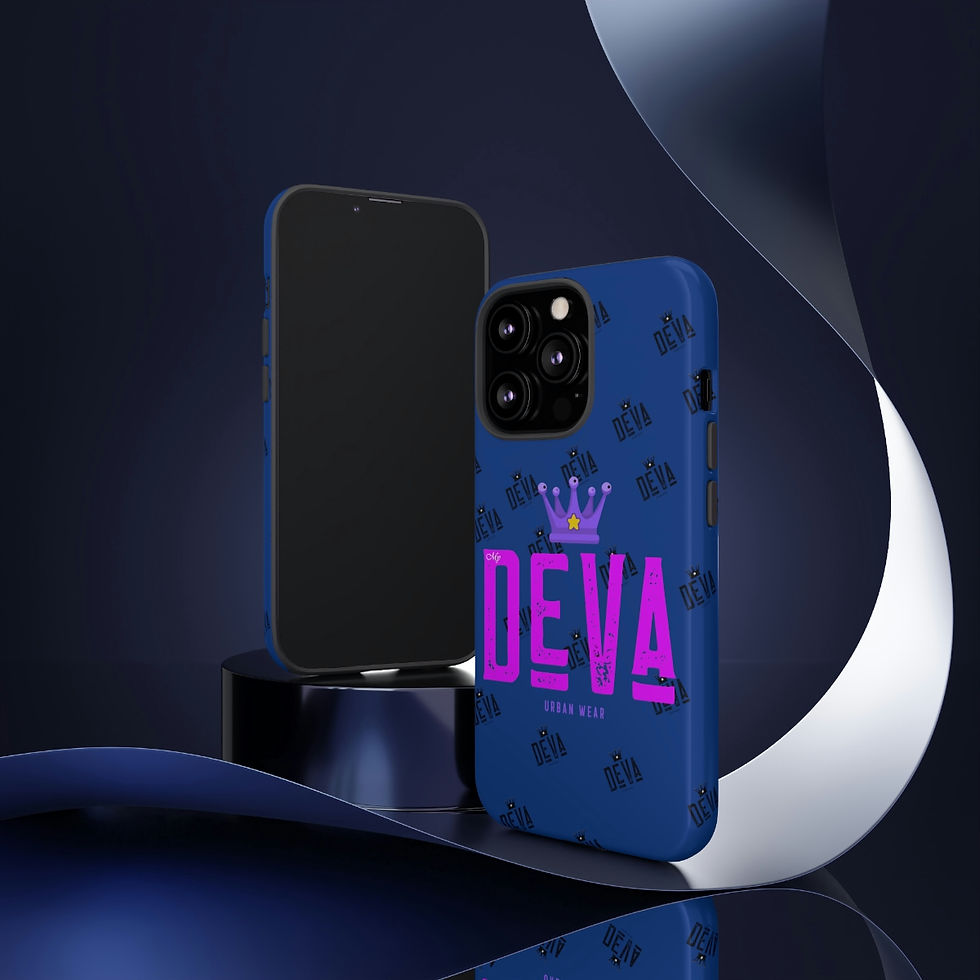 Thumbnail: Deva Tough Impact Resistant iPhone Android Cases (Royal Blue)