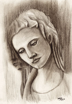 RENAISSANCE STUDY A4-5 - SORROW