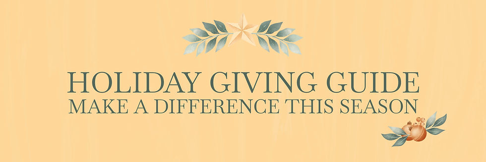 Holiday Giving Guide