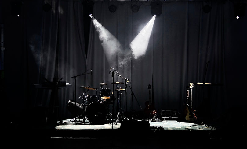 Empty Music Stage