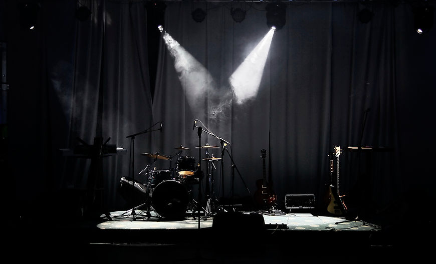 Empty Music Stage