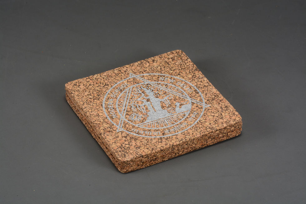 Thumbnail: Cork Coasters