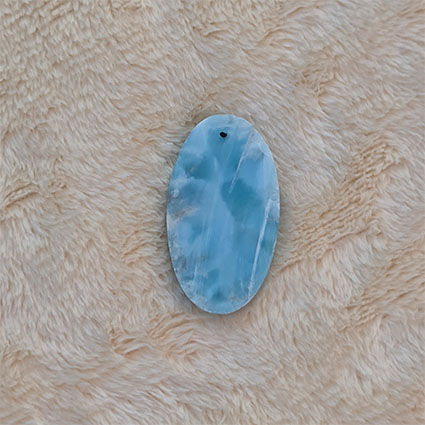 Miniaturbild: Larimar Cabochon Oval