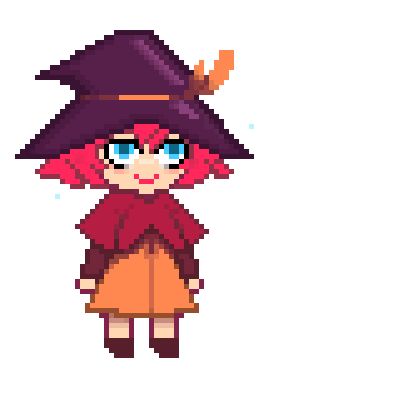 Pixel witch DEAD .gif
