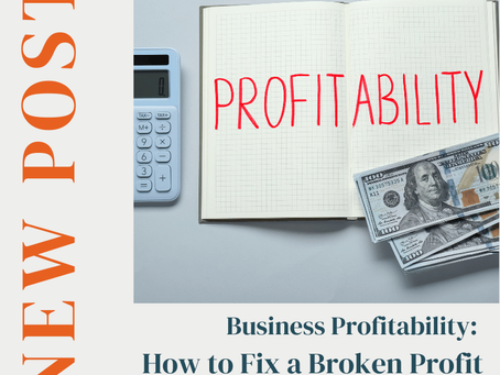 Business Profitability: How to Fix a Broken Profit Equation