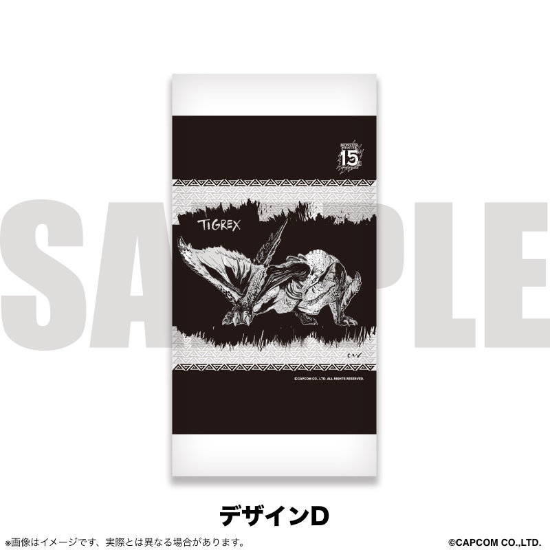 Mh15th Canイラスト 掛け軸d ティガレックス メタライズショップ