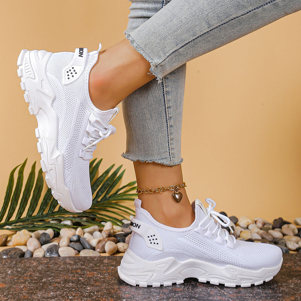 Thumbnail: Women's shoes, women's sports shoes 2025 Women's shoes Breathable single-mesh da