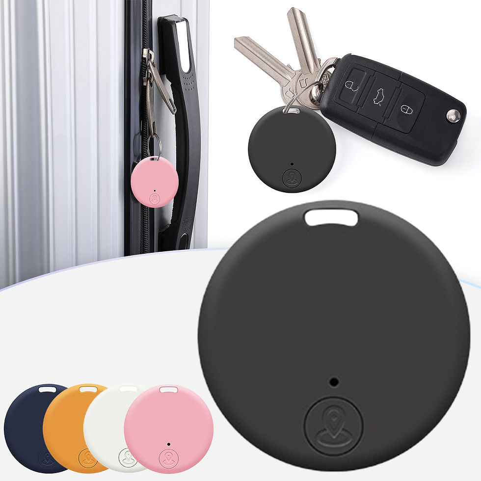 Thumbnail: Mini GPS Locator AntiLost Alarm Wallet Keychain Smart Tag Bluetooth-Compatible T