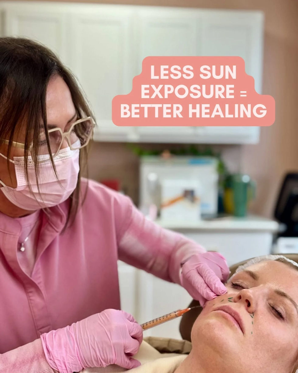 Becky Konkol, R.N., performing personalized injectable treatment at Ilume Aesthetics