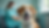 Close-up view of a happy dog at a veterinary clinic