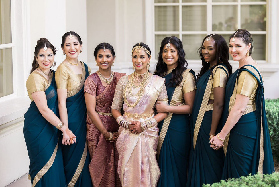 DarkTealBridesmaids6