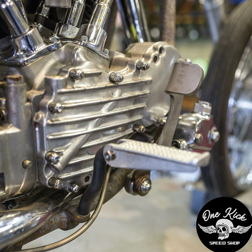 Miniatura: Vintage Mid Spoon Footpegs for Rigid and Early Frames