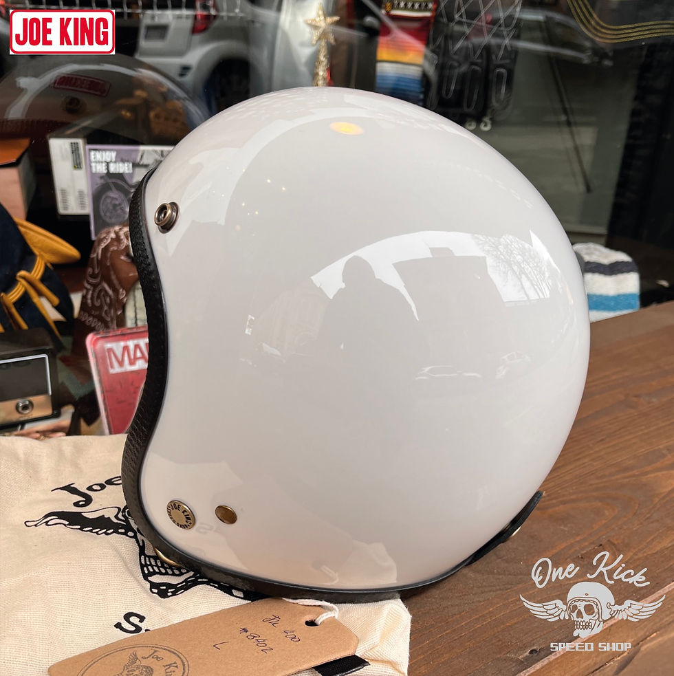 Miniatura: Joe King - JK400 Helmet - Glossy White - Leopard - Medium