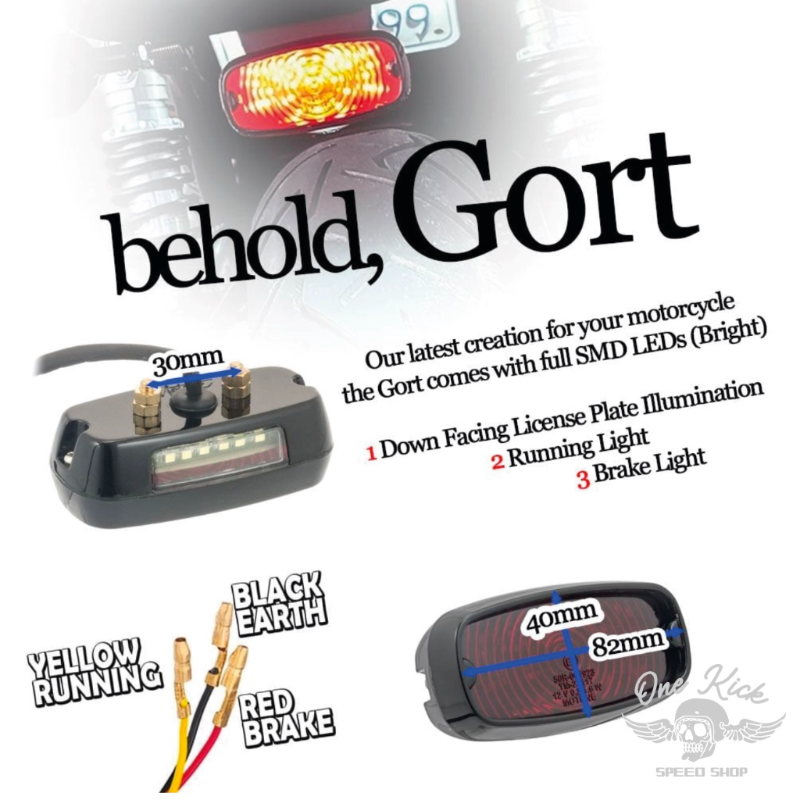 Miniatura: Motone Gort Taillight