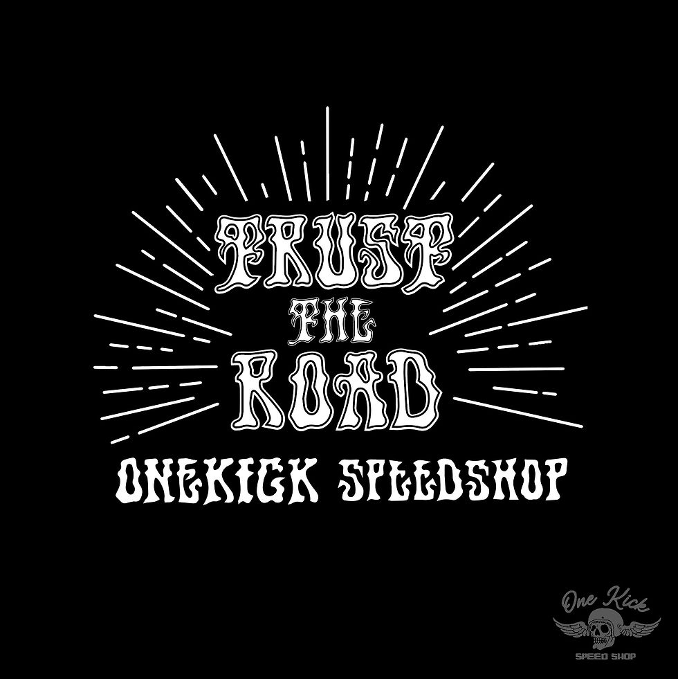 Thumbnail: Onekick - Trust the Road T-Shirt - Black