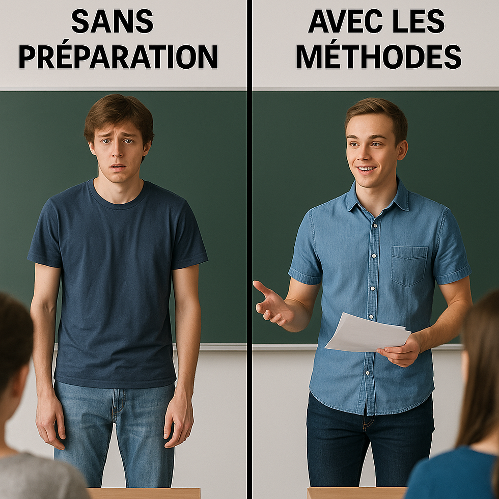 Un oral préparé permet de gagner des points