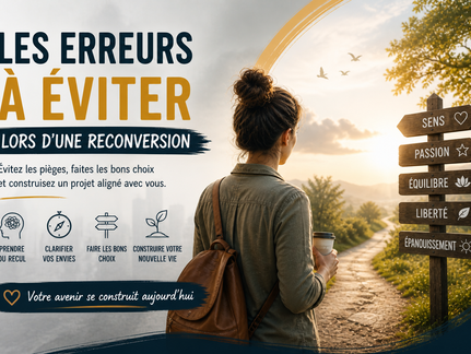 UNE FEMME REFLECHIT EN REGARDANT DIFFERENTES DIRECTIONS