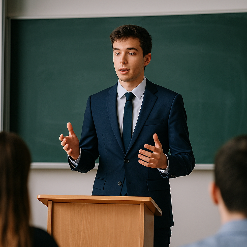e réussi mon oral, je réussi mon parcours