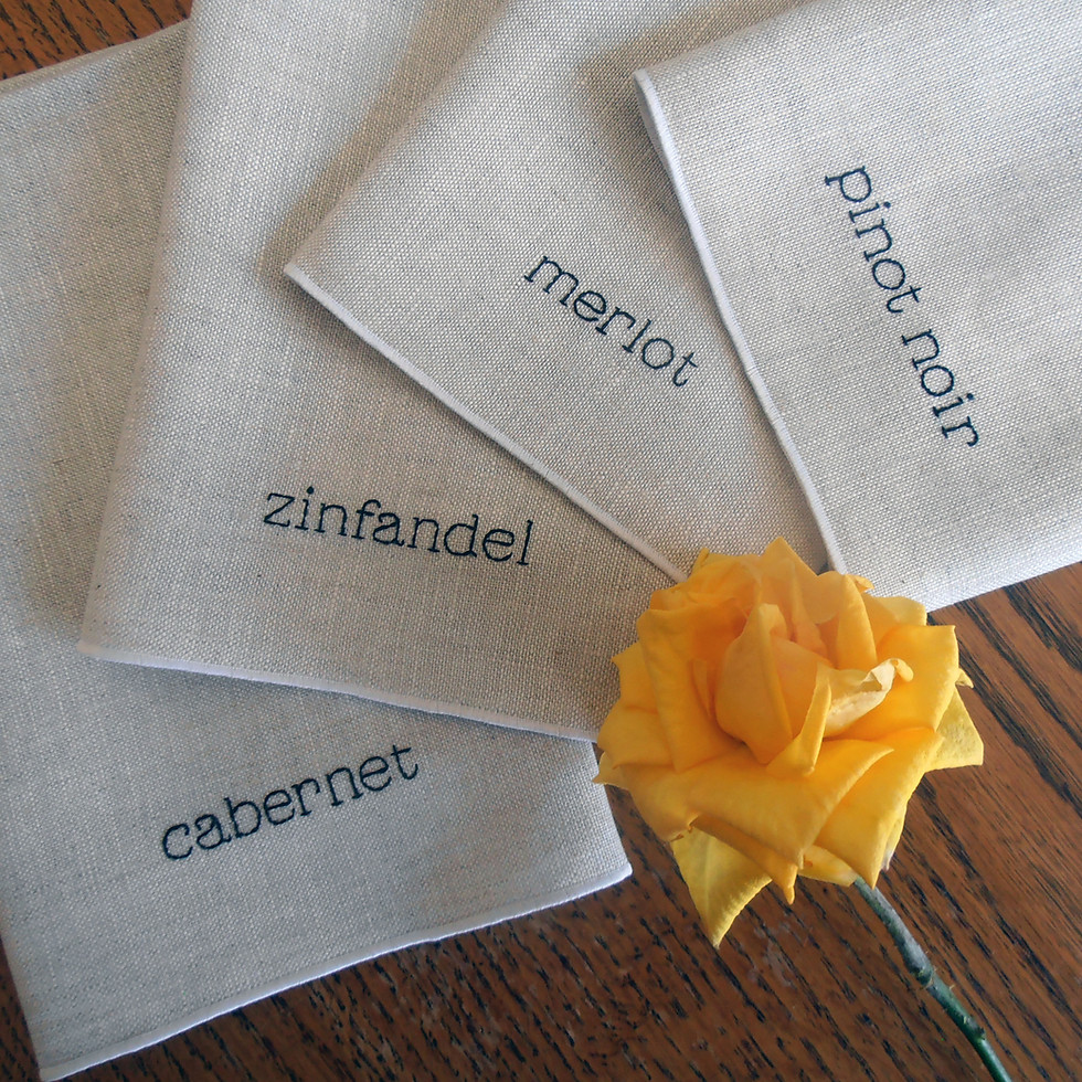 Thumbnail: wine napkin set