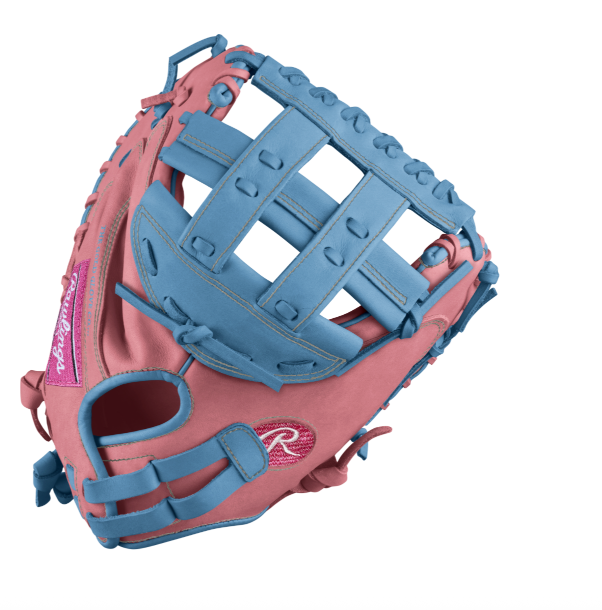 Custom Rawlings | Heart of The Hide | 34" Catchers Mitt | Bubble Gum FP