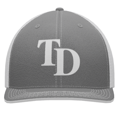 Light Grey/White Mesh Back