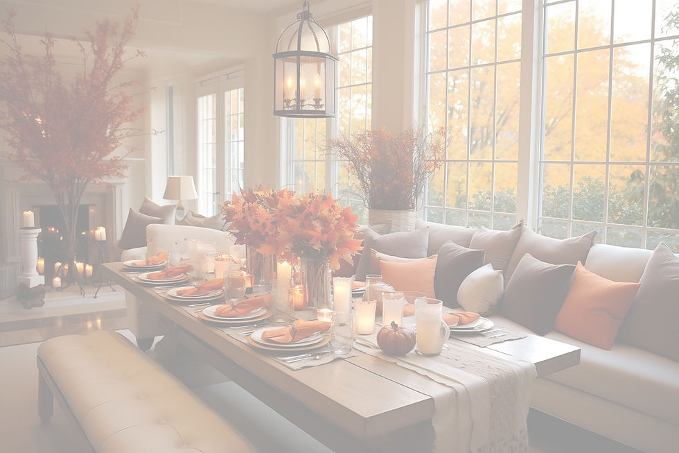 Autumn Table Setting