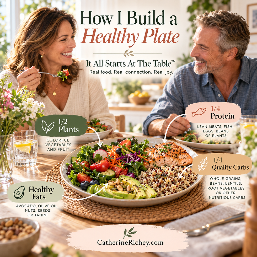 How I Build A Healthy Plate