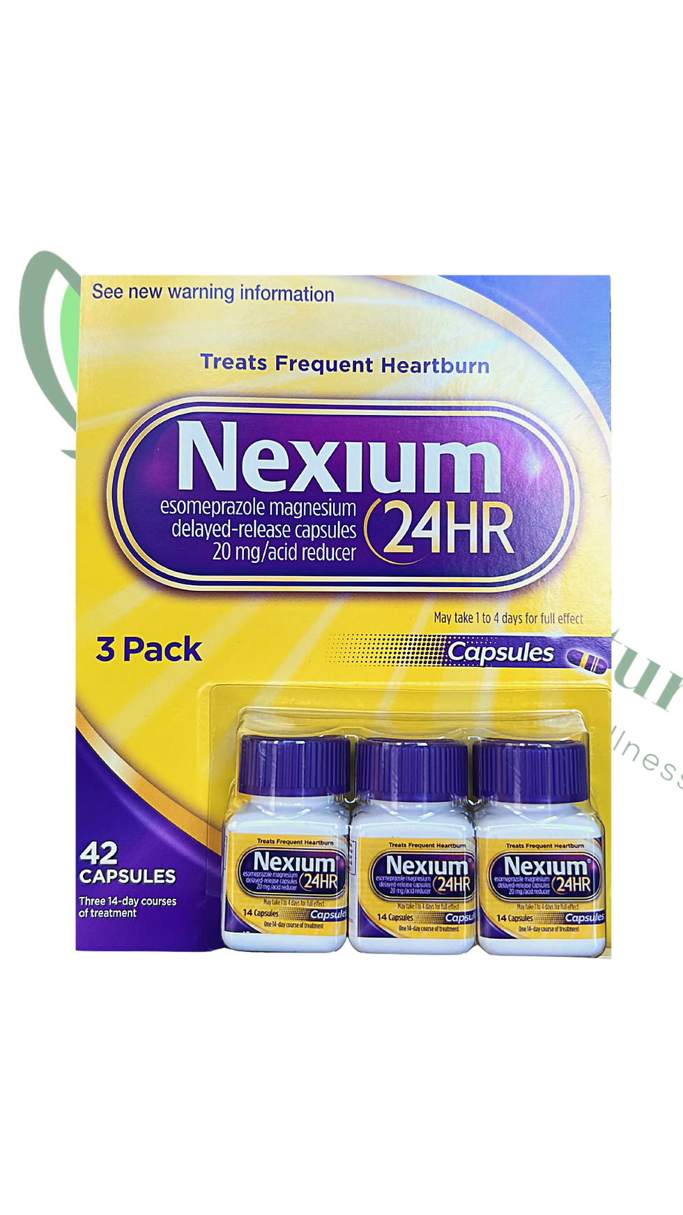 Viên uống hạ acid bao tử - Nexium 24HR Acid Reducer 20 mg., 14 viên mỗi hộp