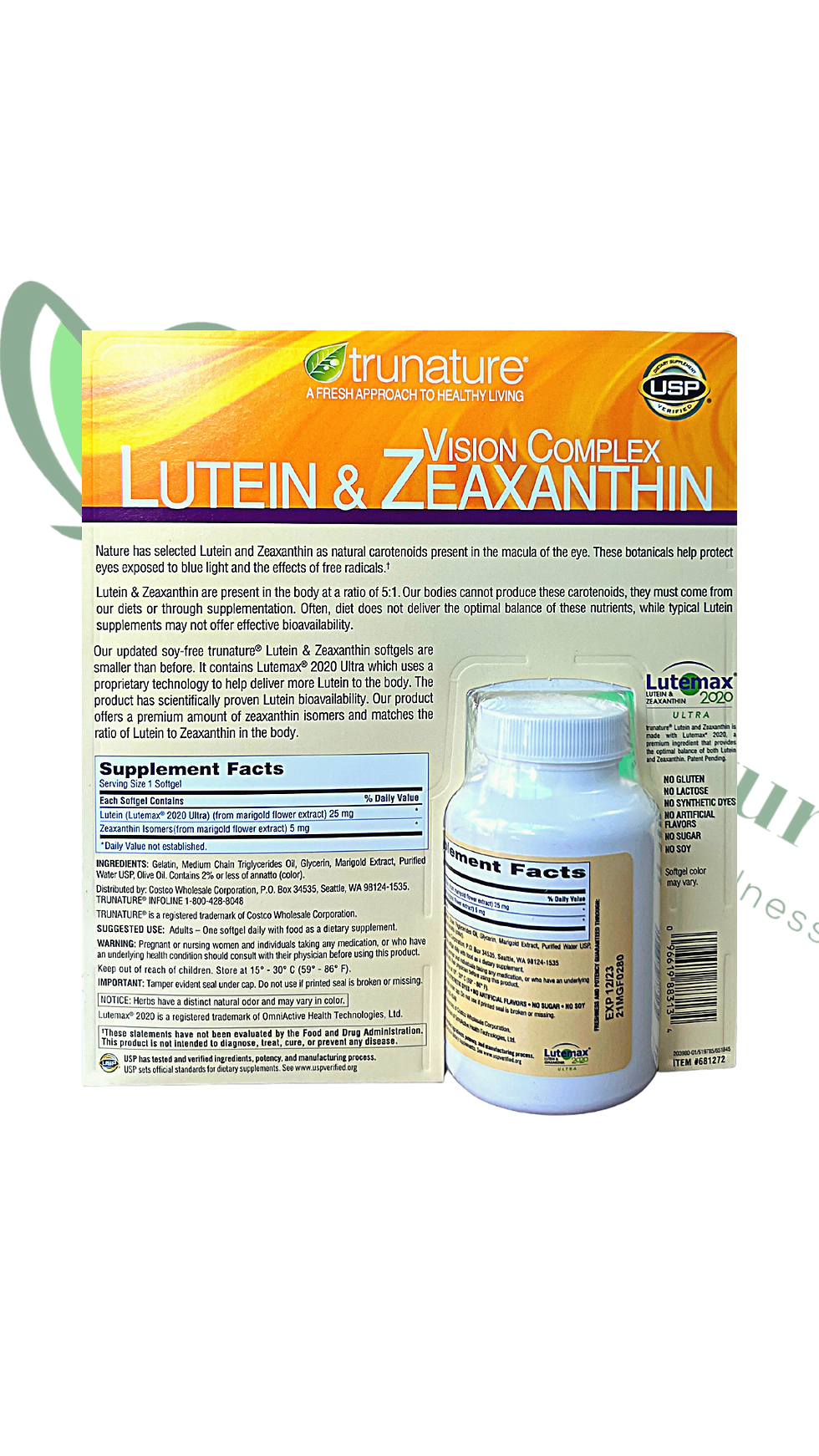 Thumbnail: Bổ mắt Lutein & Zeaxanthin (140 viên nang mềm)