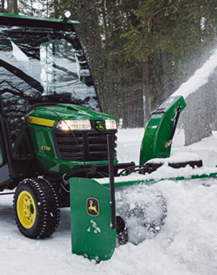 Snow blowing
