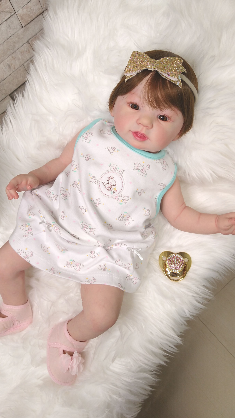 Miniatura: Bebê Abigail Sorrindo