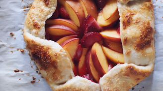 Strawberry Peach Galette