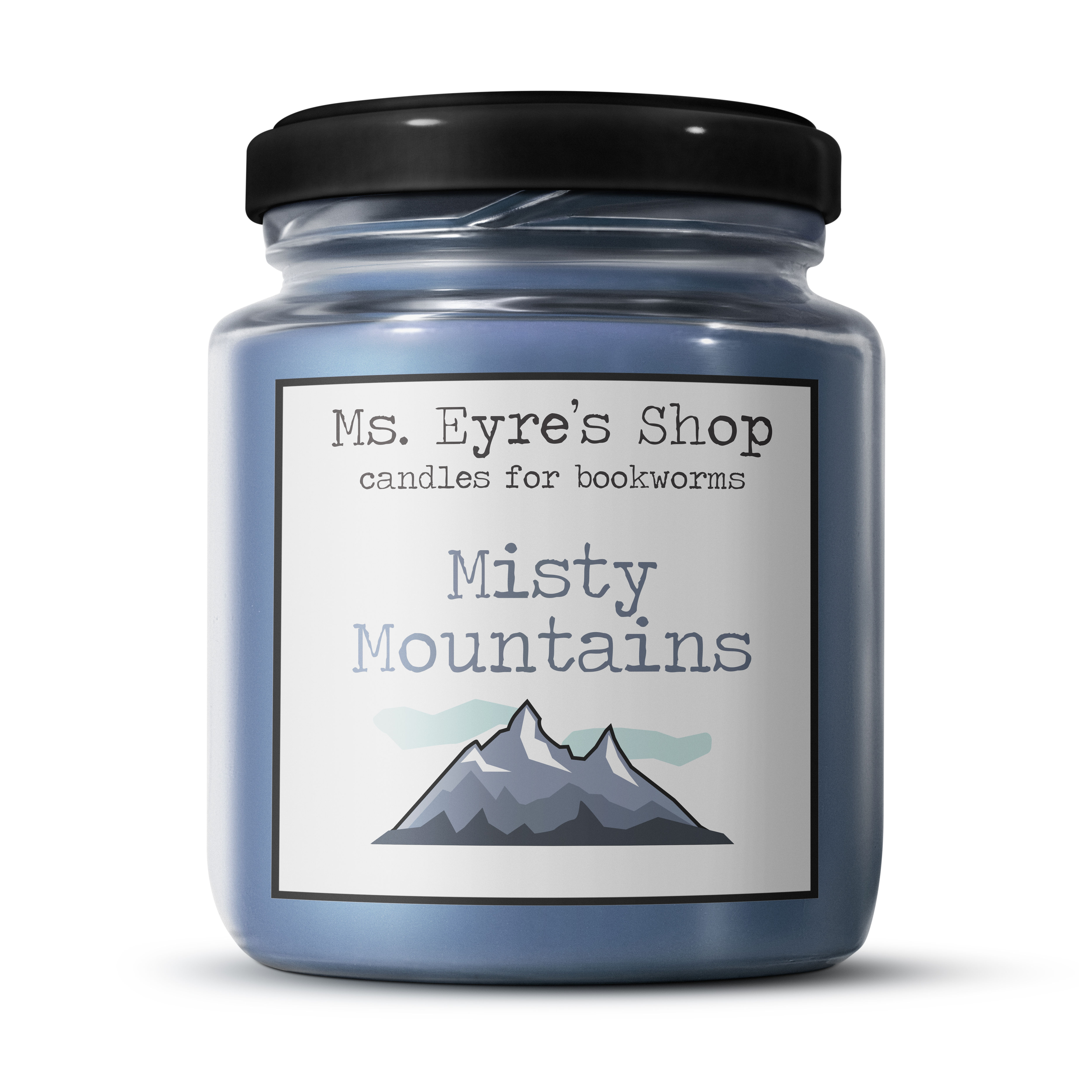 Vela Literária Vegetal - Misty Mountains - LOTR