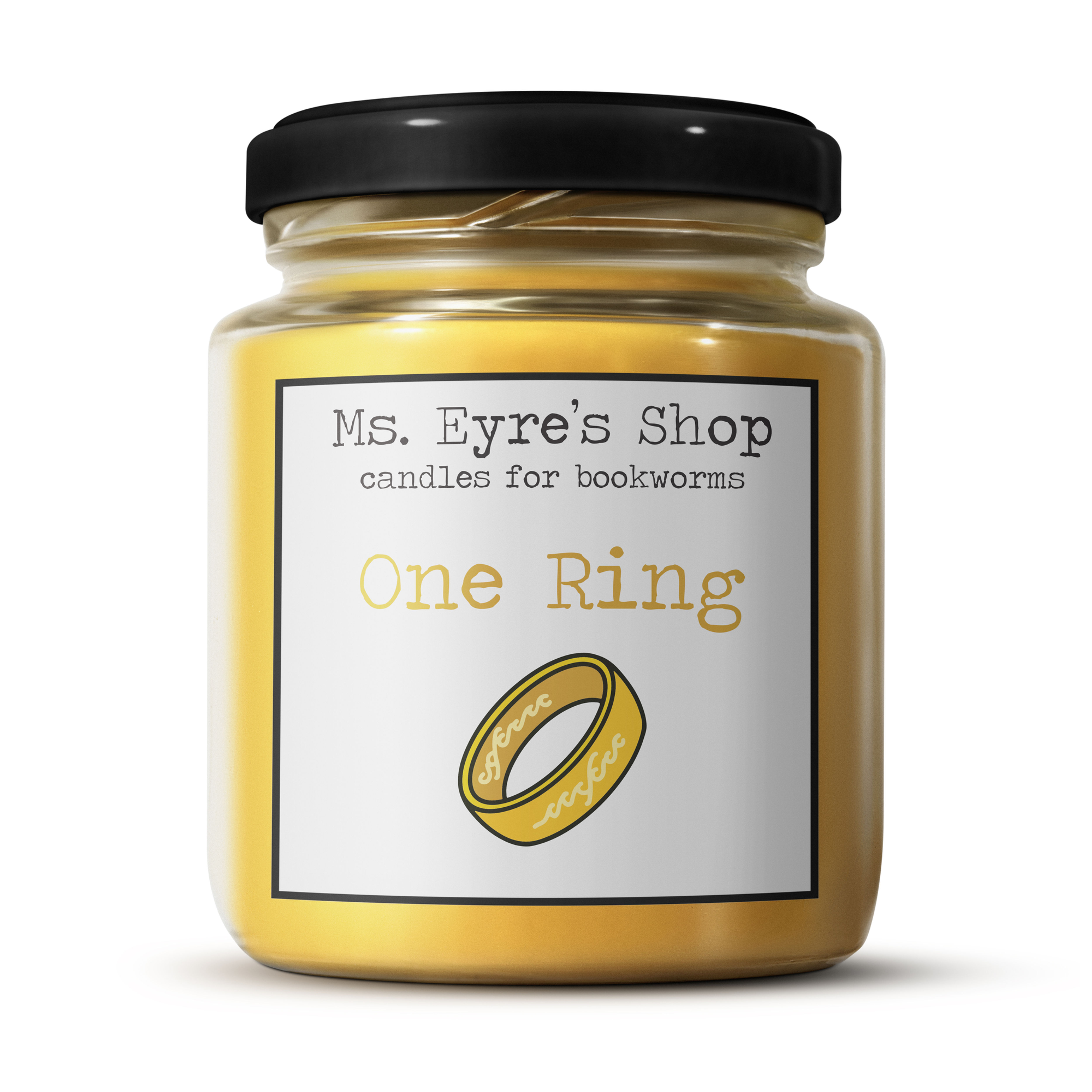 Vela Literária Vegetal - One Ring - Senhor dos Anéis