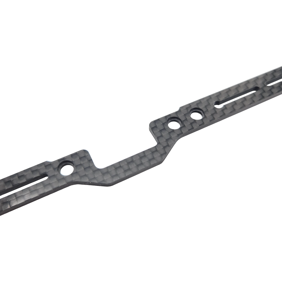 Thumbnail: SlimX 2.0mm Carbon 1-Piece Topdeck for XRAY X4'26