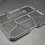 Thumbnail: 3DX Carbon Parts Tray (161x126mm) - Silver