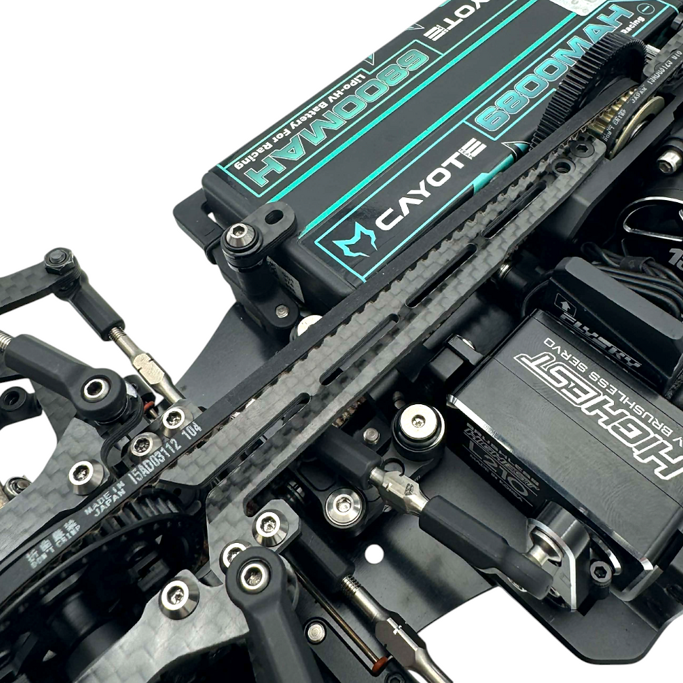Thumbnail: INOV8 SlimX 1.6mm Carbon Topdeck Type 2 for Yokomo MS2.0