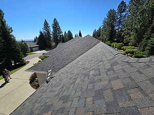 GAF architectural shingles on a Spokane, WA home