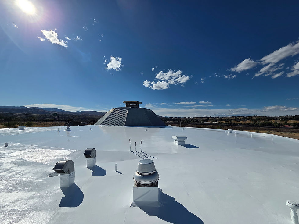 Omak Roof Coating, After by First Rate Roofing Services